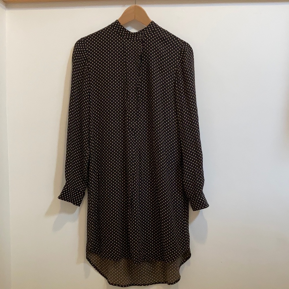 Madewell dotted tunique dress